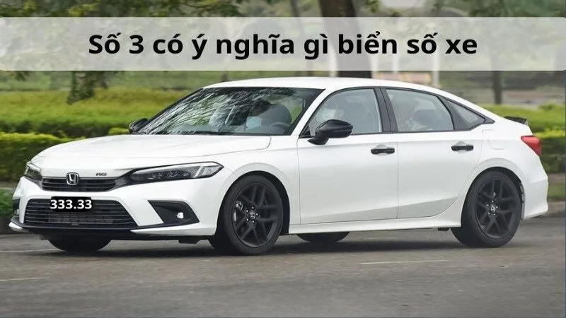 Số 03 có ý nghĩa gì biển số xe